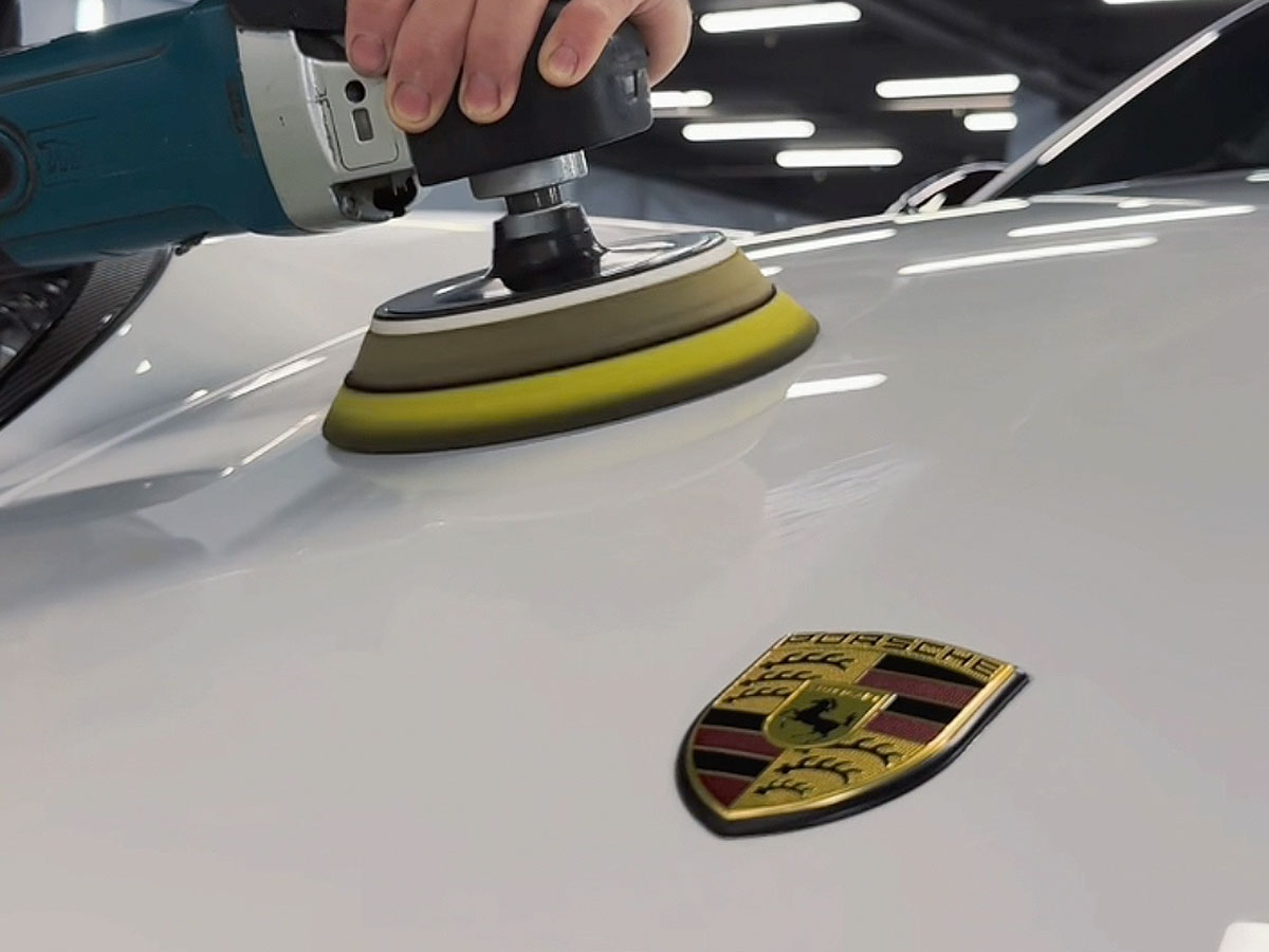 Полировка кузова Porsche